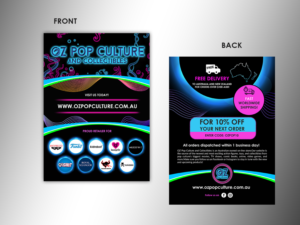 A5 Flyer for OZ Pop Culture | Flyer Design by innovative earth