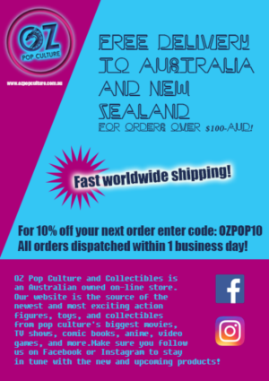 Flyer Design by Ellery Talbot for OZ Pop Culture | Design: #21491352