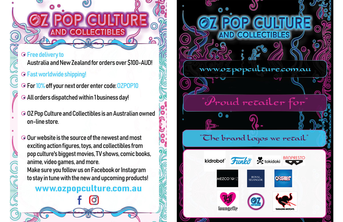 Flyer Design by SaraLy for OZ Pop Culture | Design #21497414