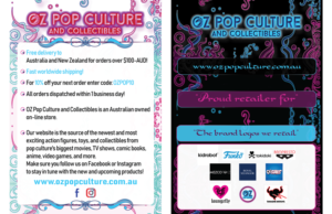 Flyer Design by SaraLy for OZ Pop Culture | Design: #21497414