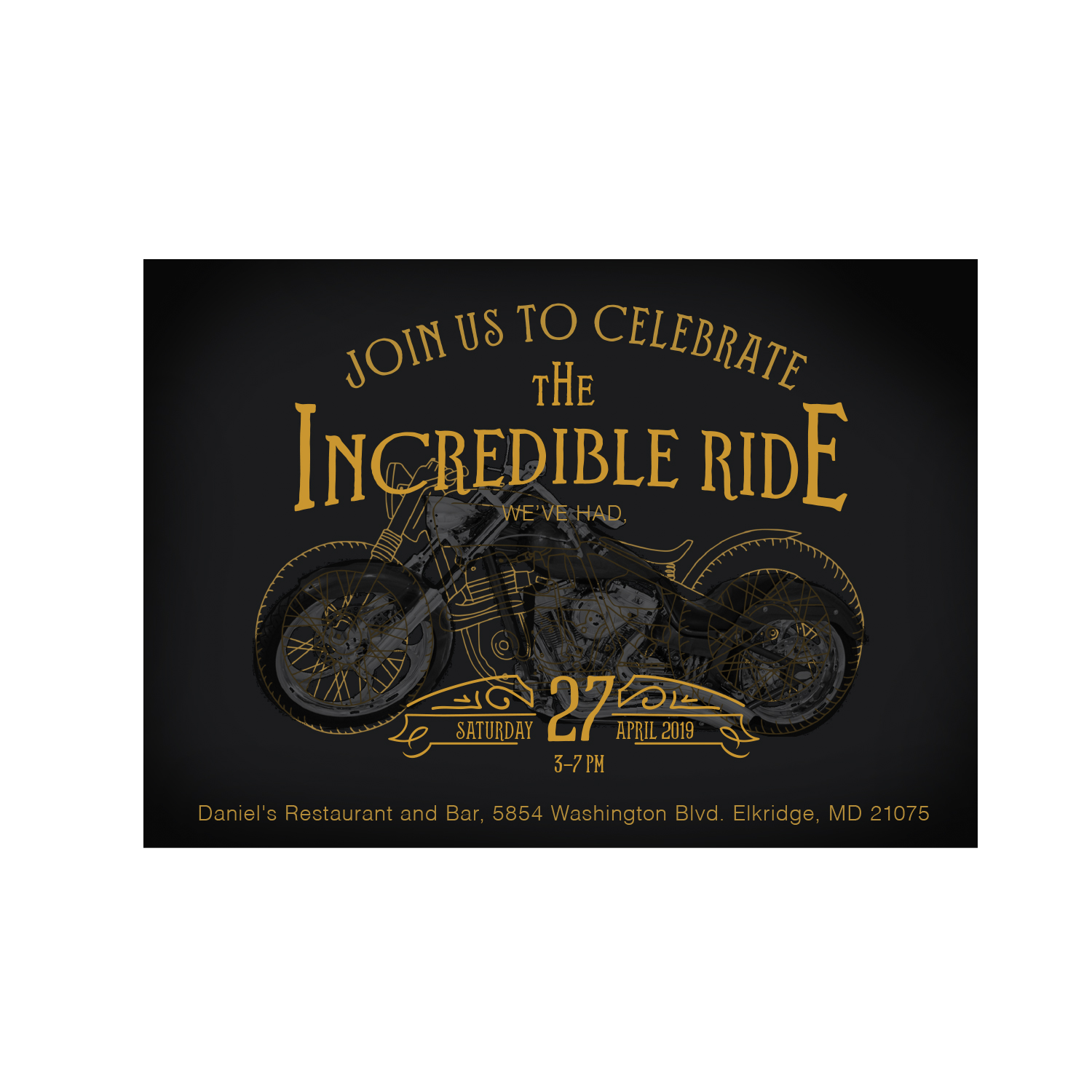 Invitation Design by FFoundry for IRON ANGEL CUSTOMS INC | Design #21679902