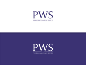 "PWS" with words "Professional Wealth Services" below. | Logo Design by Atvento Graphics