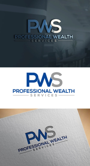 "PWS" with words "Professional Wealth Services" below. | Logo Design by aishwarya....