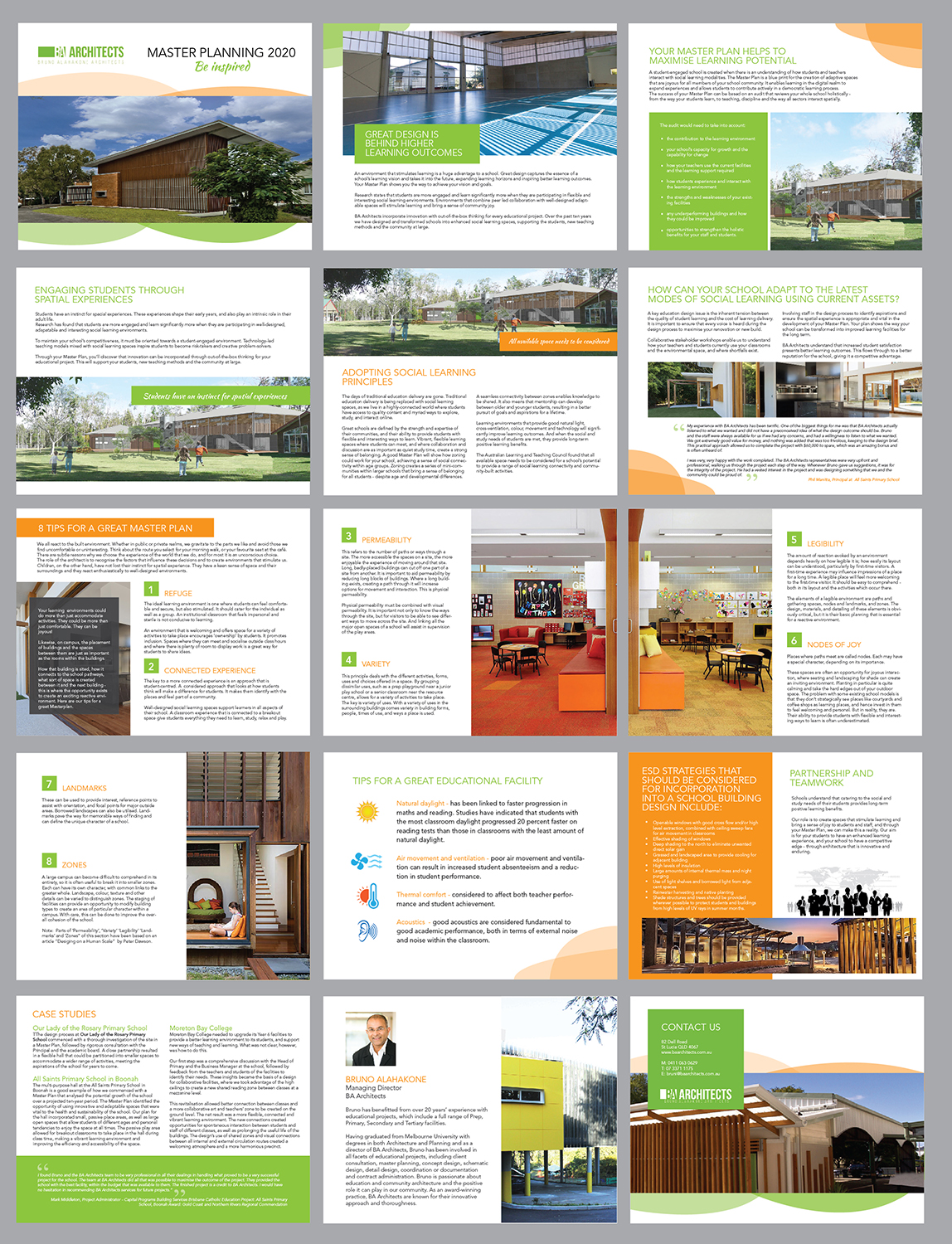 Diseño de Brochure por Achiver para BA Architects | Diseño #21618743