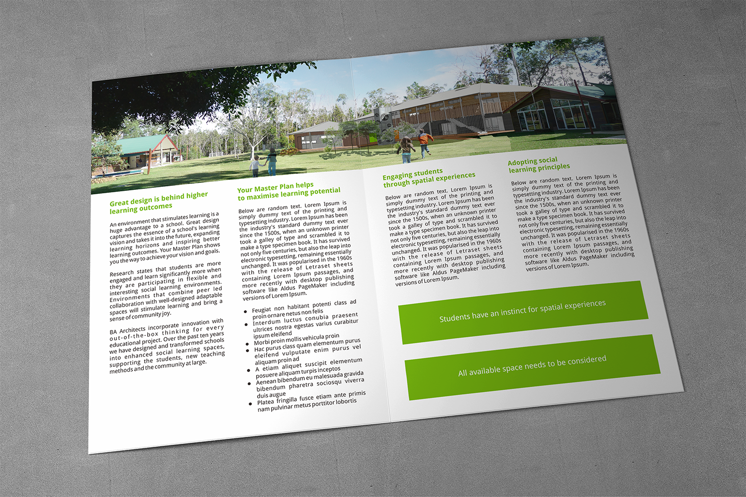 Design de Brochure par barinix pour BA Architects | Design #21482164