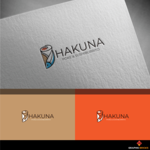 HAKUNA    poke & sushiburrito | Design de Logo par Graphic Bricks