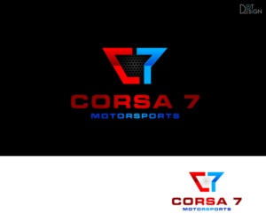 Loga #1, C7; Logo #2, Corsa 7 | Logo Design by Dot Design 3