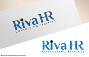Riva HR - I would also consider having "Consulting Services" in the logo as well, but in a smaller text.  | Logo Design by Juli creation