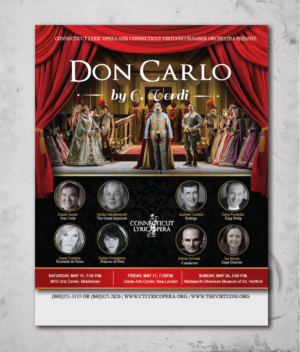 Poster Design by alex989 for Connecticut Virtuosi Chamber Orchestra, Inc.  | Design: #21503341
