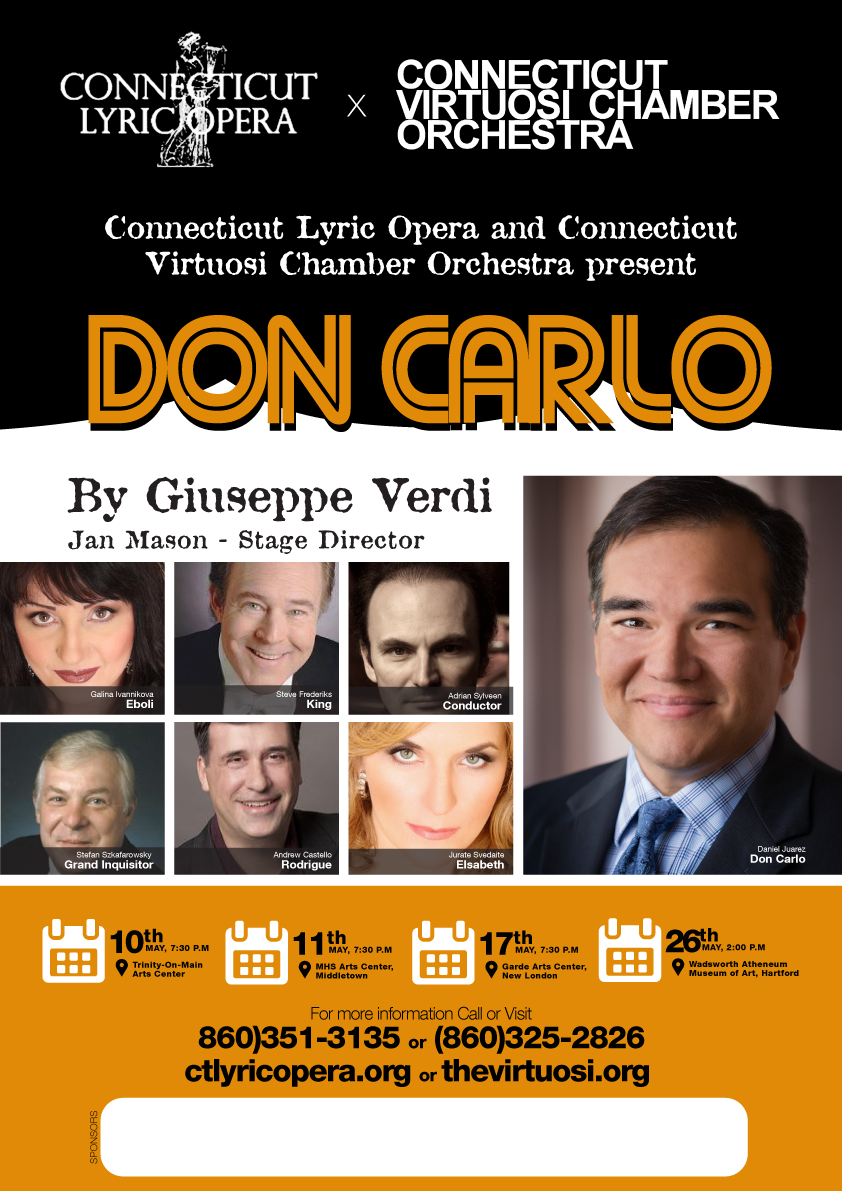 Poster Design by Benson M. for Connecticut Virtuosi Chamber Orchestra, Inc.  | Design #21493866