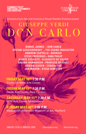 Poster Design by Celeste Creates for Connecticut Virtuosi Chamber Orchestra, Inc.  | Design #21504250