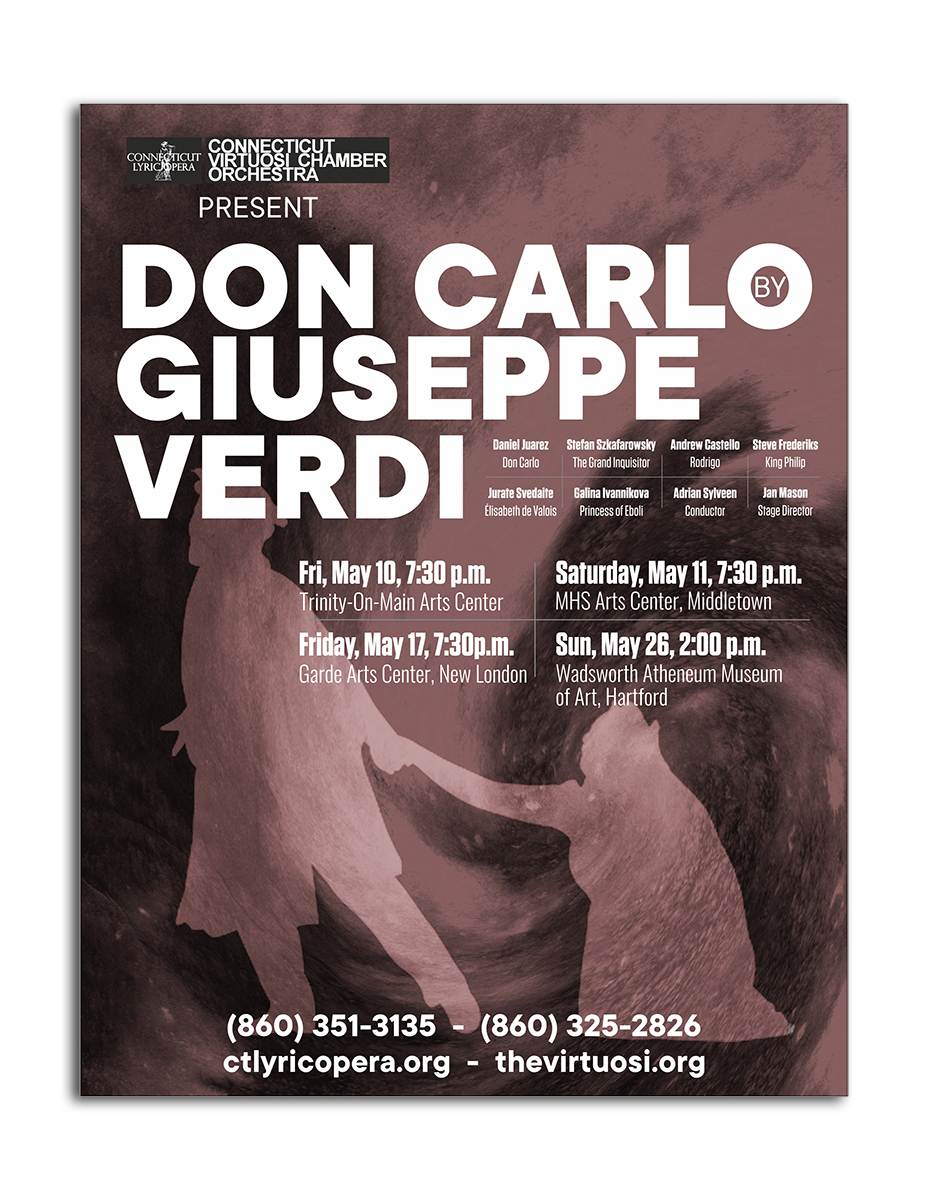 Poster Design by Fine Graphics House for Connecticut Virtuosi Chamber Orchestra, Inc.  | Design #21478868
