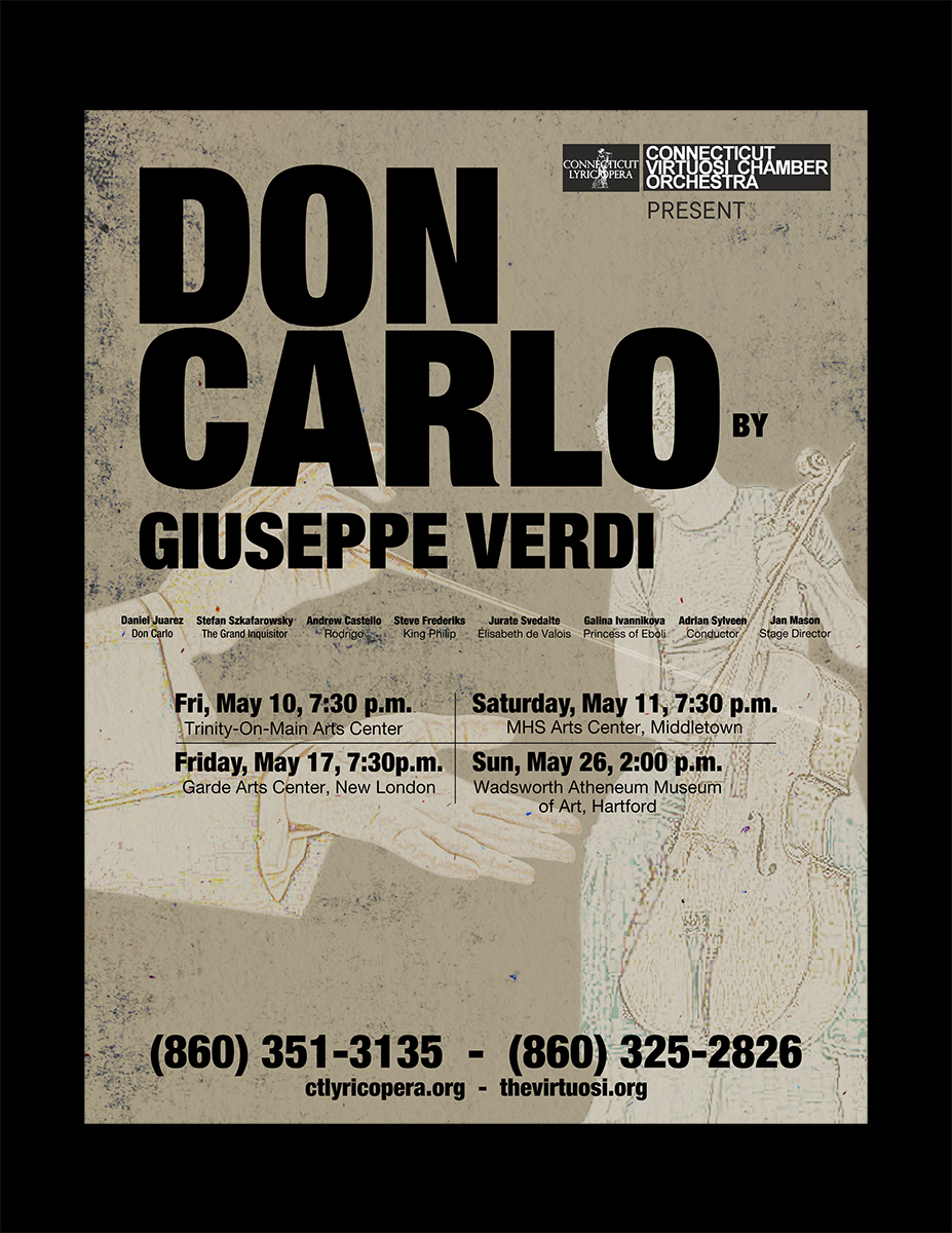 Poster Design by Fine Graphics House for Connecticut Virtuosi Chamber Orchestra, Inc.  | Design #21502189