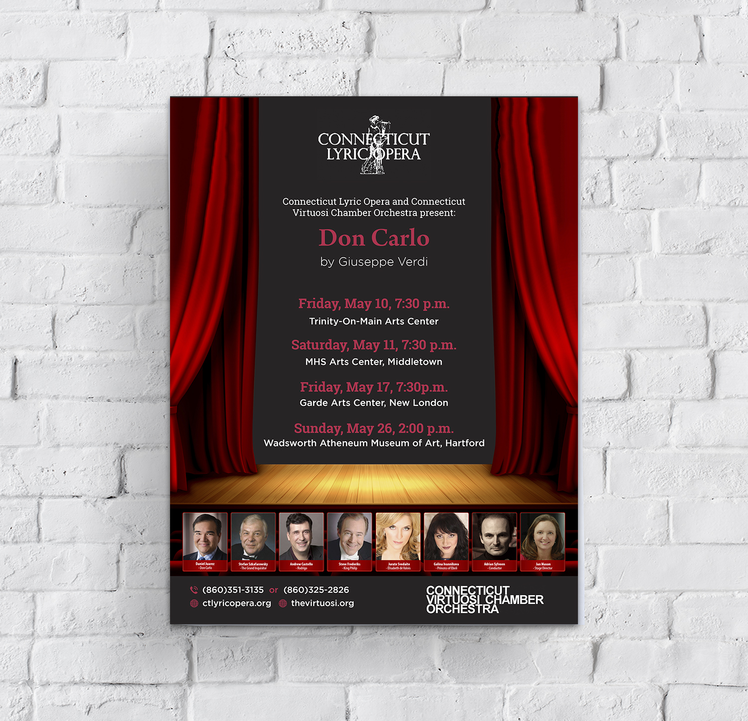 Poster Design by GraphicsGuru for Connecticut Virtuosi Chamber Orchestra, Inc.  | Design #21474009