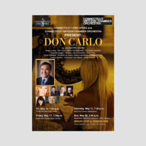 Poster Design by wolfwud for Connecticut Virtuosi Chamber Orchestra, Inc.  | Design: #21472734