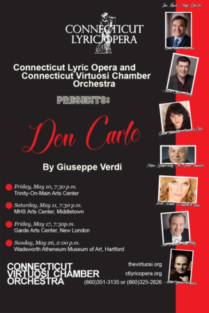 Poster Design by Ellery Talbot for Connecticut Virtuosi Chamber Orchestra, Inc.  | Design #21455126