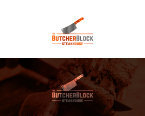 The Butcher Block  Steakhouse  | Logo-Design von MrBranding