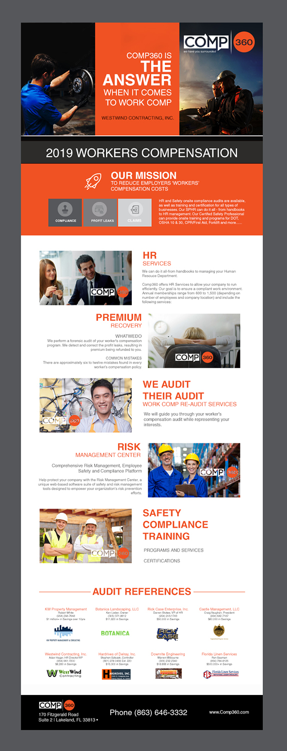 Email Marketing Design by ColorDrops for Comp360 LLC | Design #21467997
