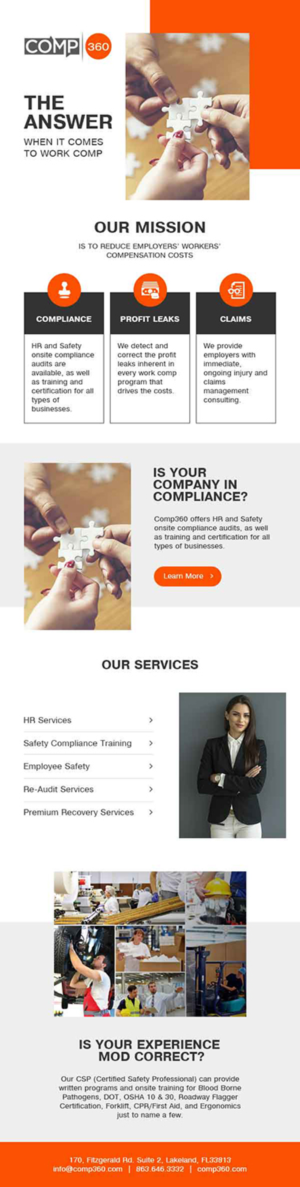 Email Marketing Design by designgreen for Comp360 LLC | Design: #21467160