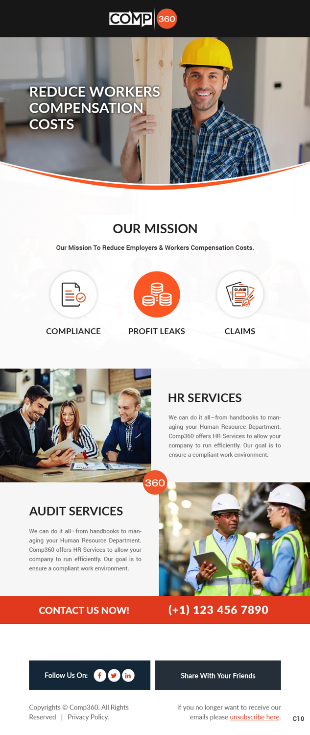 Email Marketing Design by pb for Comp360 LLC | Design #21485666