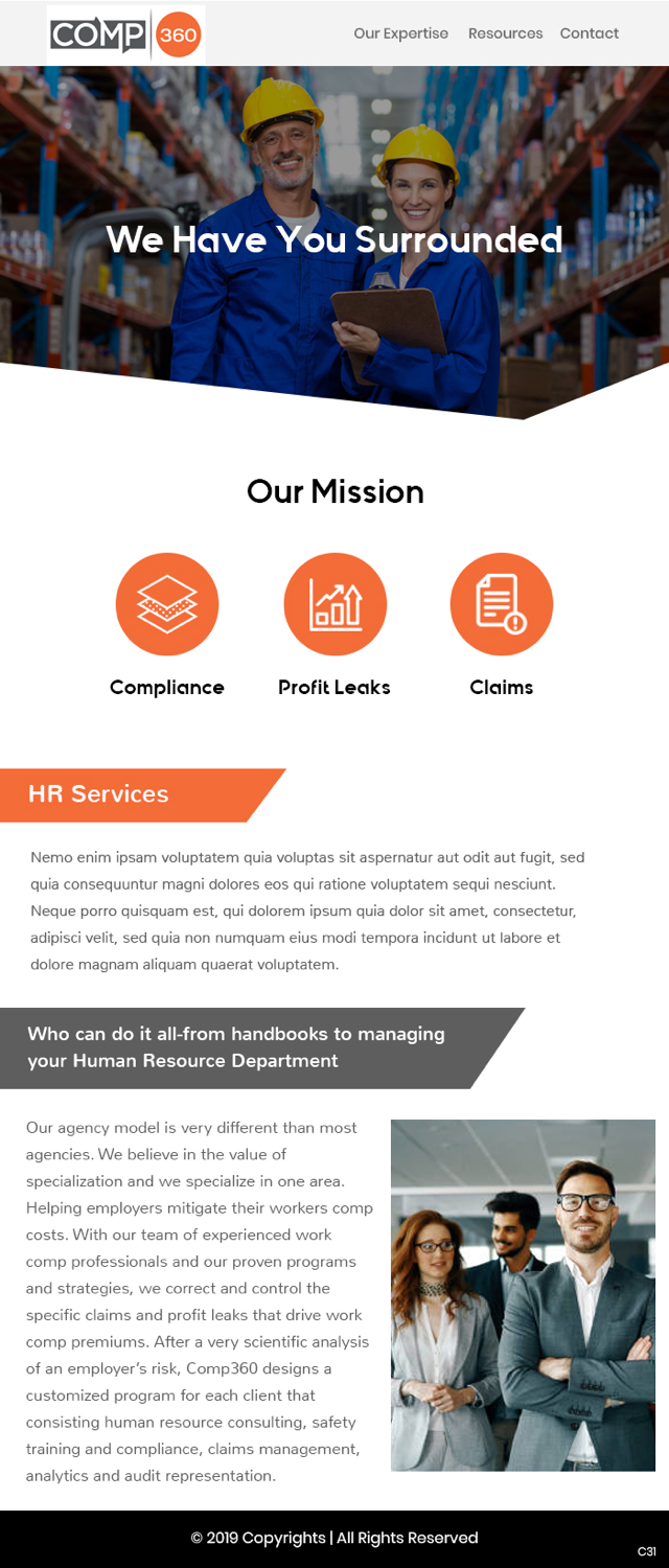 Email Marketing Design by pb for Comp360 LLC | Design #21485670