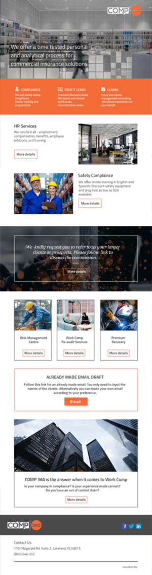 Email Marketing Design by Andrew Asiimwe