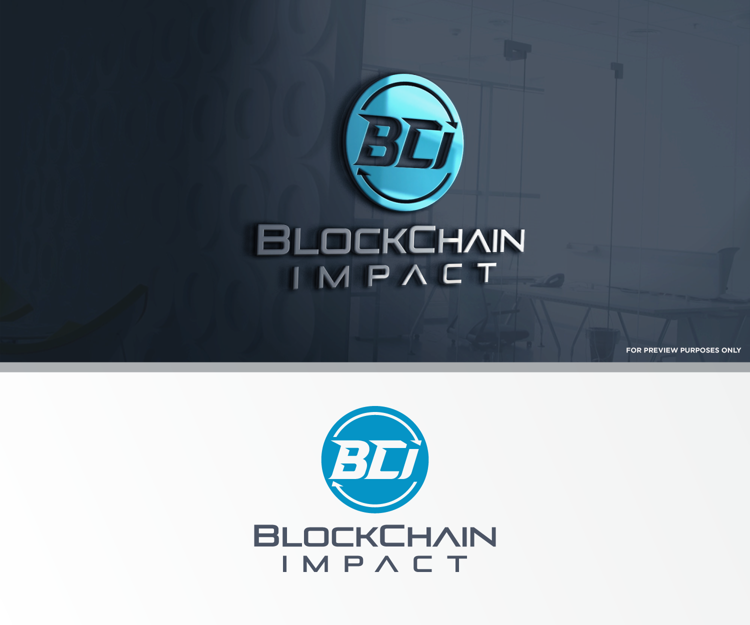 Logo Design by anico for Block Chain Impact | Design #21462723