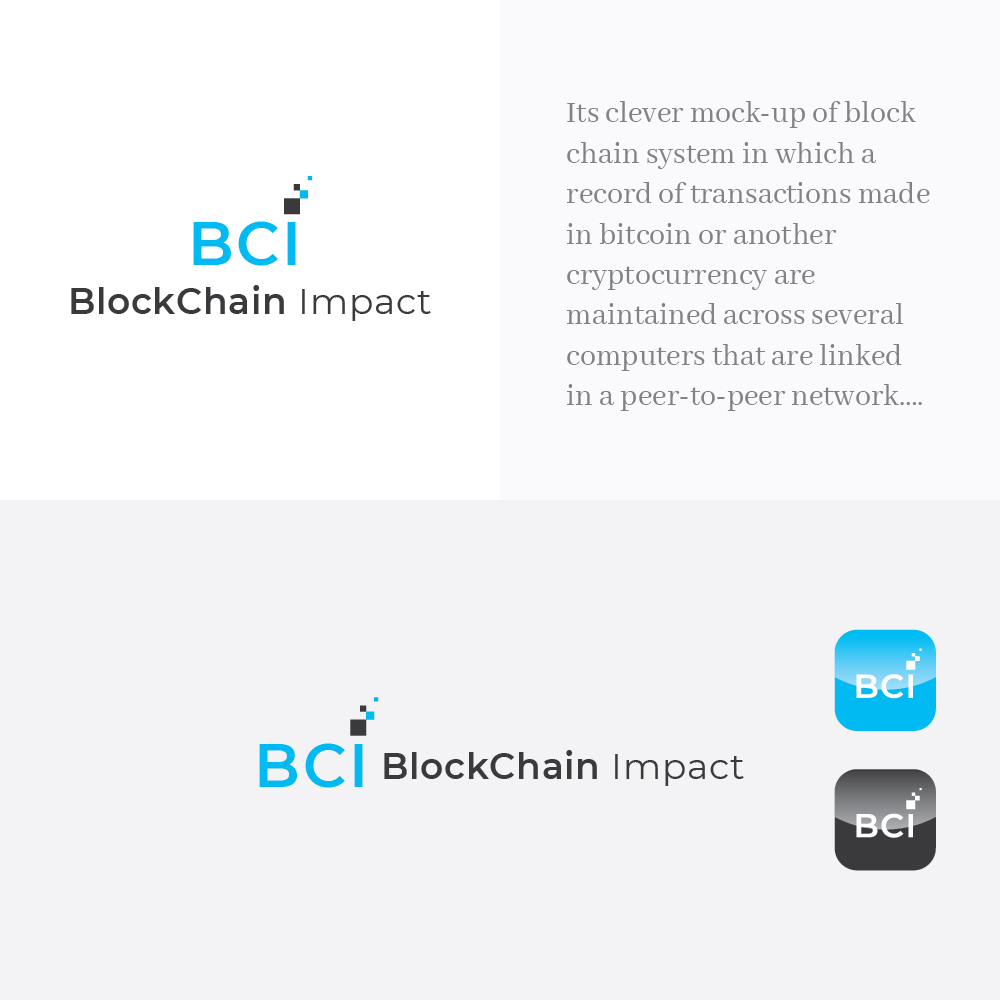 Logo Design by nandkumar for Block Chain Impact | Design #21458682