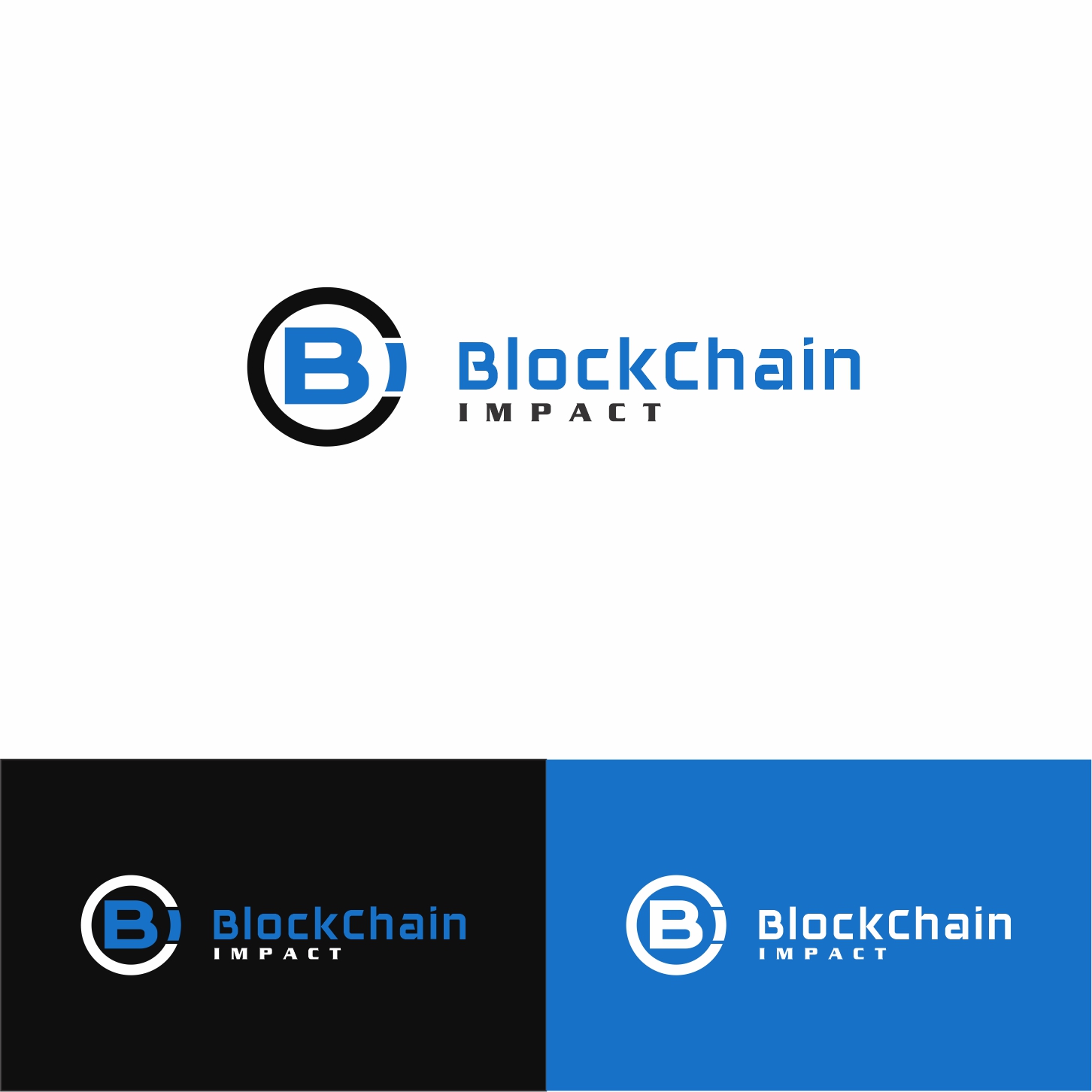 Logo Design by uwesstock for Block Chain Impact | Design #21457137