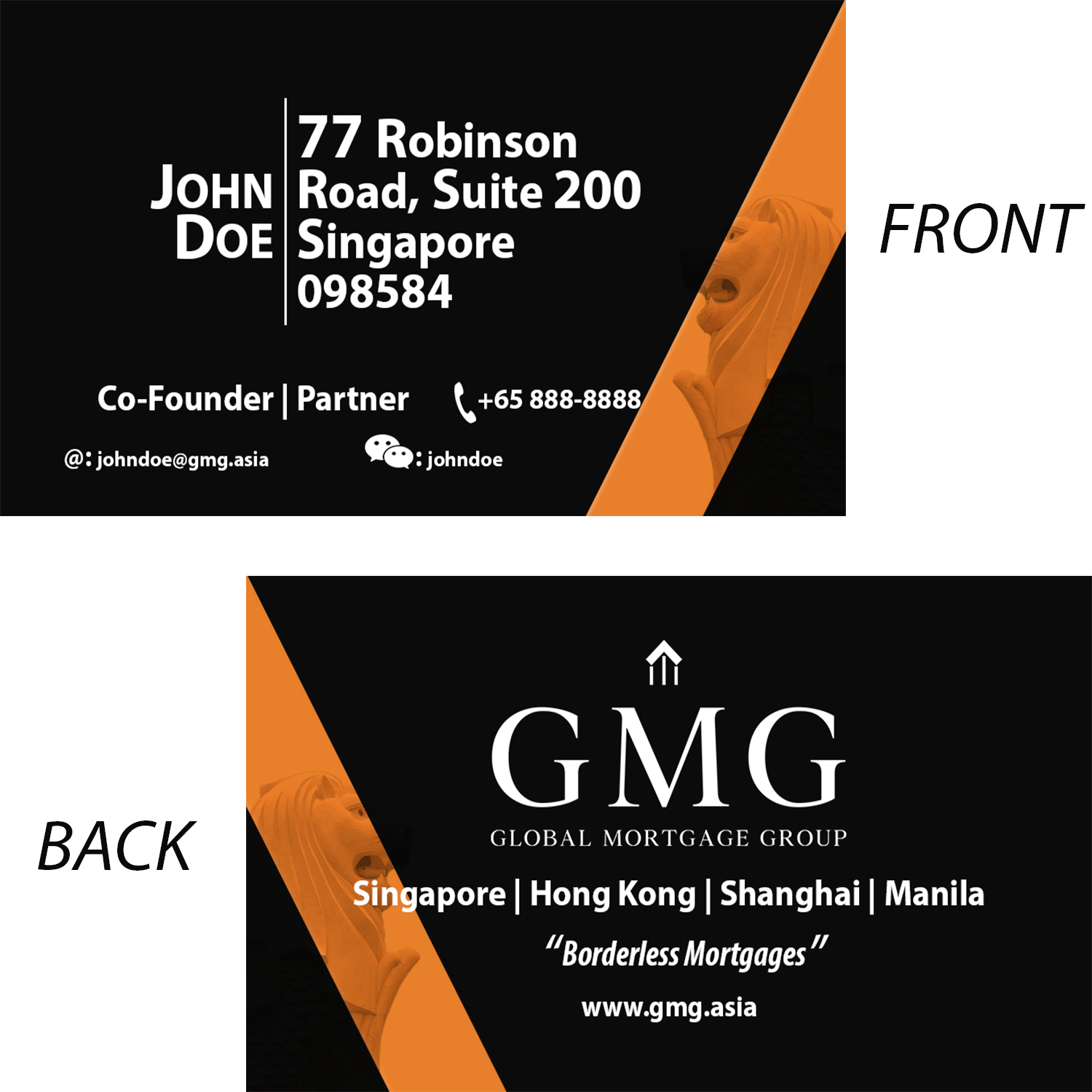 Business Card Design by Hamza.B for this project | Design #21474011