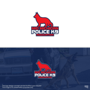 Mid Michigan Police K9 Association | Logo Design by MBARO