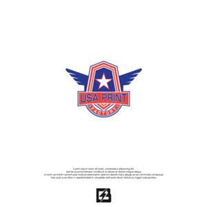 USA Print Factory | Logo Design by Barney Stinson