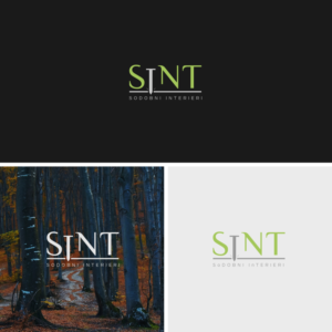 "SINT" or "SINT pohištvo"(translation pohištvo=furniture) or  "SINT - sodobni interieri". Focus should be on the name "SINT" | Logo Design by GVisions