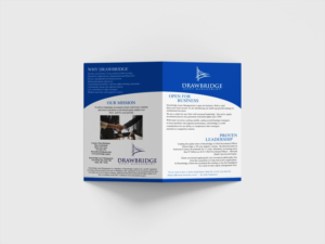 Broschüren-Design von Slazh für Drawbridge Capital | Design: #21481271