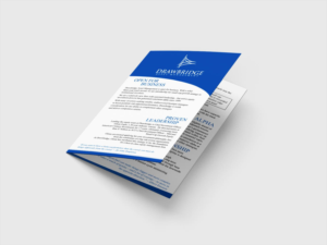 Broschüren-Design von Slazh für Drawbridge Capital | Design: #21481275