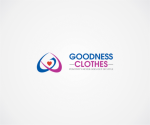 The logo should have the words Goodness Clothes on it somewhere. We don't currently have a timeline but if you were to design a logo with a tagline similar to "Positivity never goes out of style", this may interest us.  | Logo Design by pachilakili