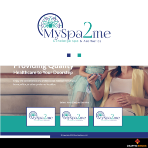 MySpa2me Concierge Spa & Aesthetics | Design de Logo par Graphic Bricks