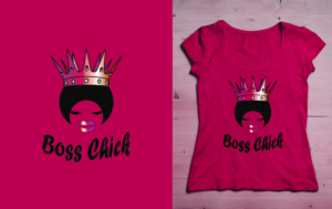 T-shirt Design by bojboga for Flawless Queens and Boss Chicks | Design: #21490543