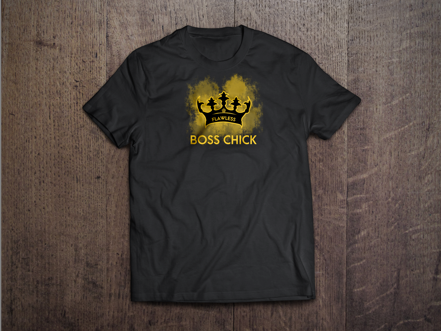 T-shirt Design by Kyuuma for Flawless Queens and Boss Chicks | Design #21486449
