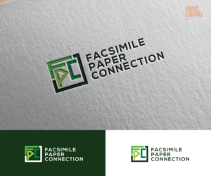 FPC (Initials) Facsimile Paper Connection | Logo Design by step forward 2