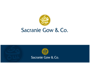 SGOW with Sacranie Gow & CO below or next to it. | Logo Design by Nigel B