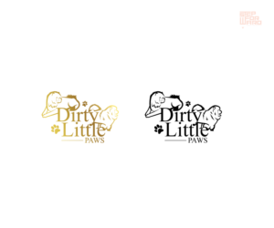 Must include dirtylittlepaws  | Logo Design by step forward 2