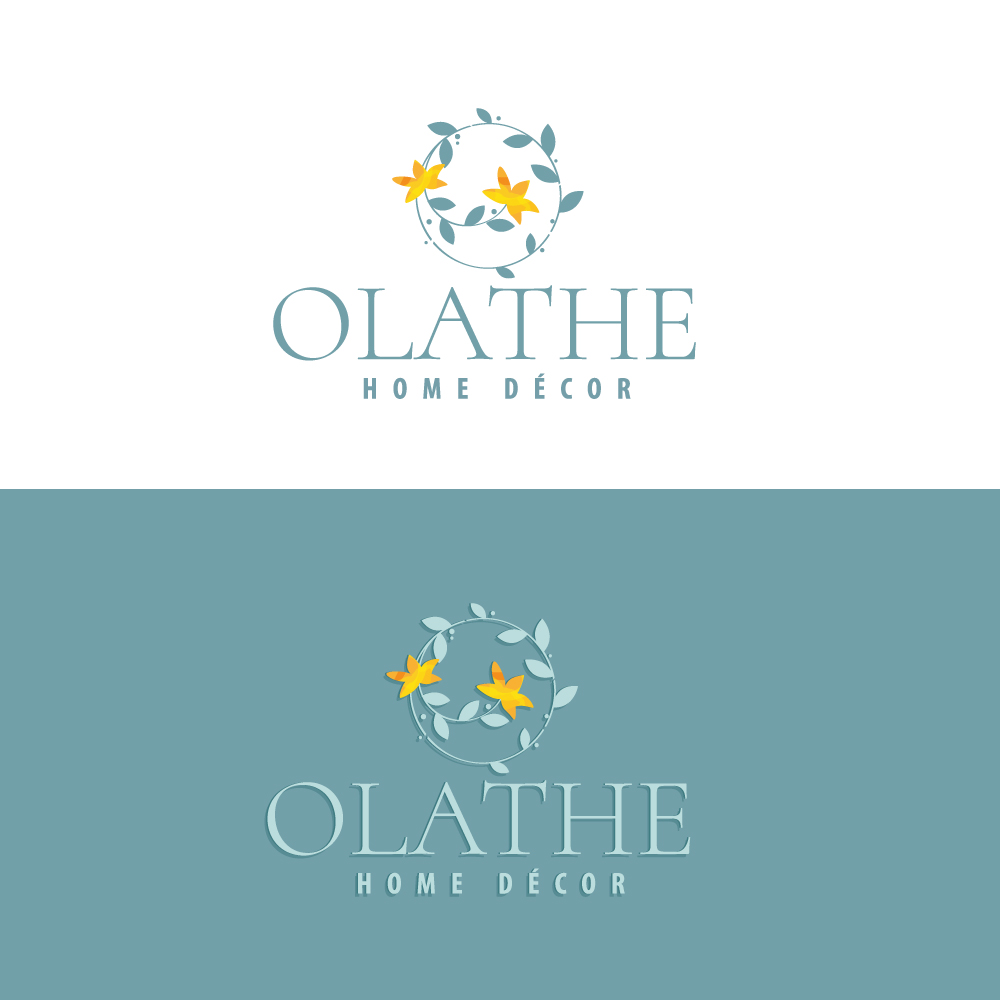 Logo Design by Sujit Banerjee for Olathe  Home Decor | Design #21468732