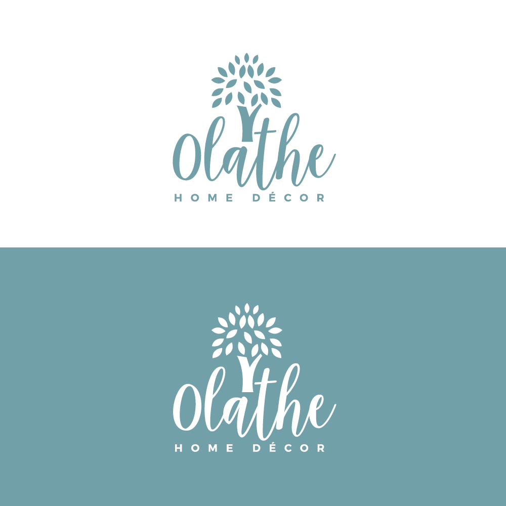 Logo Design by Sujit Banerjee for Olathe  Home Decor | Design #21468733