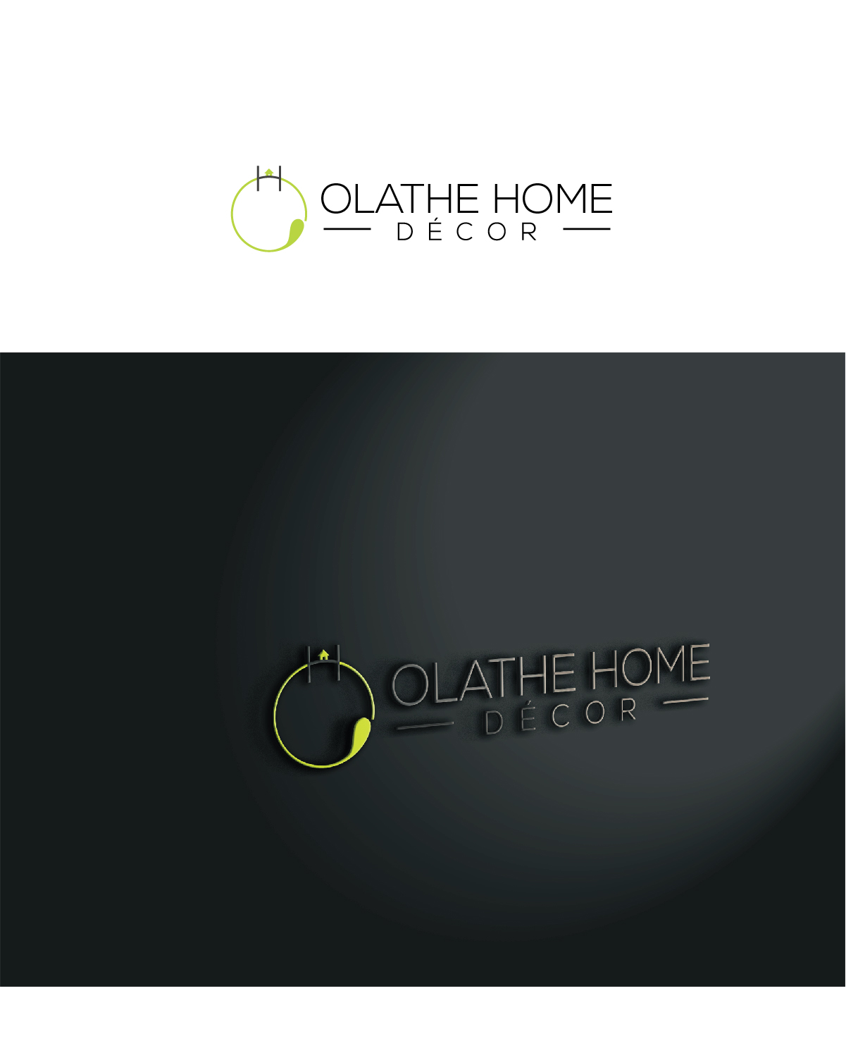 Logo Design by Maxo-Biz for Olathe  Home Decor | Design #21471626