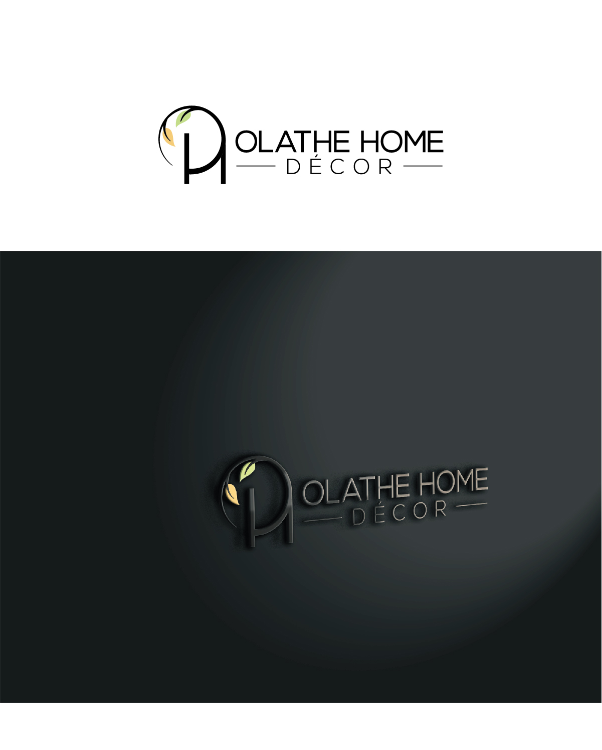 Logo Design by Maxo-Biz for Olathe  Home Decor | Design #21471629