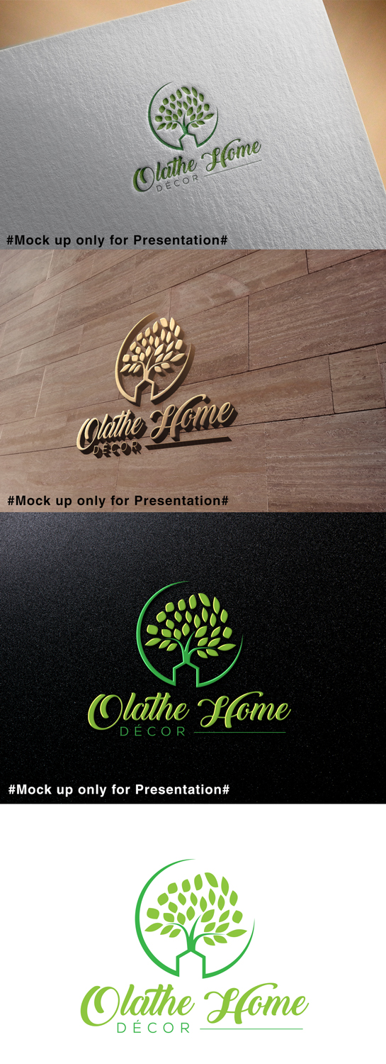 Logo Design by designmind78 for Olathe  Home Decor | Design #21525009
