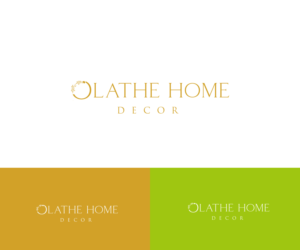 Logo Design by Mohammad Shahidul Islam for Olathe  Home Decor | Design: #21545178