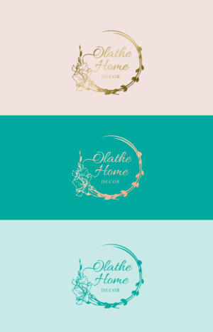 Logo Design by sepid_designer for Olathe  Home Decor | Design: #21526946
