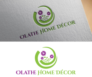 Logo Design by dobobed for Olathe  Home Decor | Design: #21463361